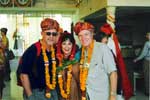 2002 - in India with MW & Deepak Chopra  