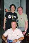 2003 Taken in Cuba with Michael Watt (seated) and brilliant jazz pianist/writer Barney McAll 