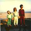 1981 kool kids L-R Sam, Kirstie & Jamie on holiday in Newport Beach California