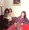 1973 - Me on harmonica somewhere....
