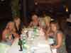 July 2008 dinner in Majorca L-R Linzi, Gewn, Patsy, Linda, Sue.