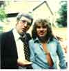 1978 Alan with our lovely (blind :-) chauffeur Jim McAndrew .