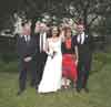 2009 The Young clan at Kirstie and Barneys wedding in Liverpool  
Jamie, Bob, Kirstie, Sue, Sam