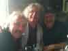 2011 Three drummers John Coghlan (Quo), Don Powell (Slade), Ric Lee  
(Ten Years After) at the Old Boys Lunch
